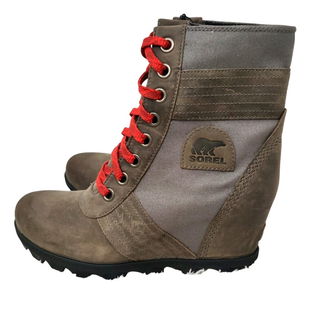 New Sorel Joan of Artic Wedge Boot sz 6.5